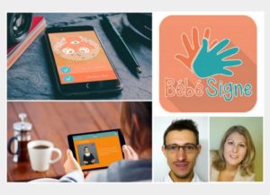 Visuels application Bébé Signe