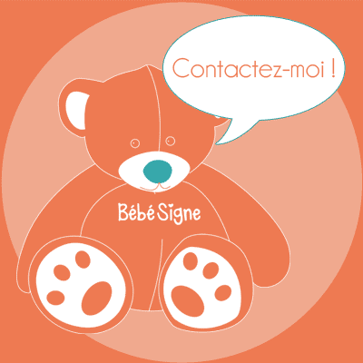 Illustration ourson contact